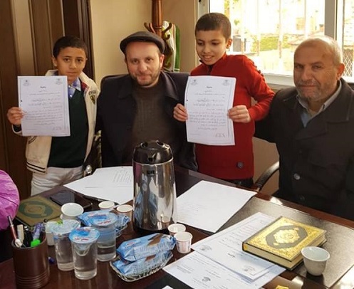 طفلان يجتازان اختبار السند الغيبي